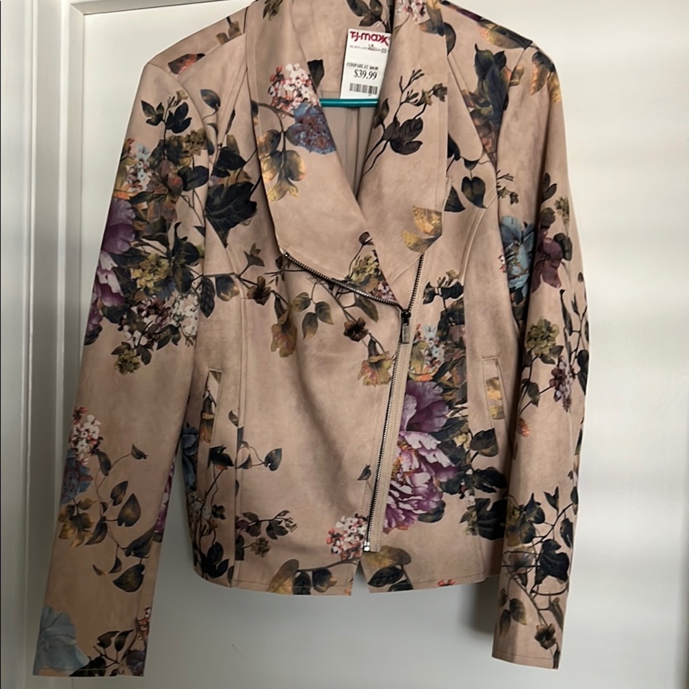 Floral Beige Jacket